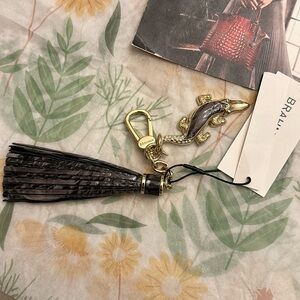 NWT Croc Charm Tassel Nocturnal Melbourne